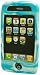 Cellet Apple iPhone 3G Light Blue Tie Dye Jelly Case