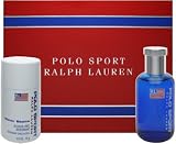 Polo Sport by Ralph Lauren for Men Good Sport 2 Piece Set Includes: 2.5 oz Eau de Toilette Spray + 2.5 oz Deodorant Stick Alcohol Free