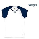 Toronto Blue Jays Girls Mini Star Cap Sleeve T-shirt by Antigua
