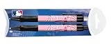 National Design Woman's Atlanta Braves Grip Pen and Pencil Set in Pillow Pack (11014-1PB)