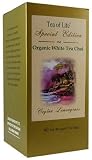 Tea of Life Organic White Tea CHAI 'Ceylon Lemongrass' Organic White tea blended with Ceylon Cardamom, Cinnamon, Black Pepper, Nutmeg, Clove and Ginger complemented with Natural Ceylon Lemongrass flavour. 40ct Foil Wrapped Bags