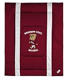 Mississippi State Bulldogs ( University Of ) NCAA Sidelines Full or Queen Bed/Bedding Sport Comforter
