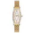 Bulova Women's 98W03 Diamond Gold-Tone Steel Watch