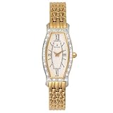 Bulova Ladies Diamond Gold-Tone Steel Watch #98W03 by Bulova
