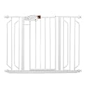 Regalo Easy Step Extra Wide Walk Thru Gate - White