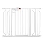 Regalo Easy Step Extra Wide Walk Thru Gate - White