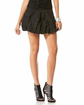 Dotted Bubble Mini Skirt