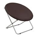 Spandex and Mesh Black Disk Chair