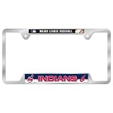 MLB Cleveland Indians Metal License Plate Frame
