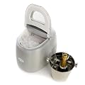 IceAppliance Original ZB-01 Countertop Ice Cube Maker - Silver