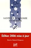 Sante et economie en Europe