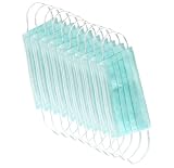 Produkt-Bild: Mundschutz Gesichtsmasken 3-lagig gr&uuml;n 10 St&uuml;ck in Packung - BFE 99,8% gem&auml;&szlig; EN 14683