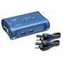 TRENDnet TK-207K Version v1.2R 2-Port USB KVM Switch Kit Includes 2x KVM Cables