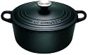 Le Creuset 7.25 Quart Round Oven, Satin Black