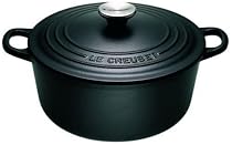 Le Creuset 7.25 Quart Round Oven, Satin Black