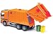 MB Big Orange Garbage Truck by Bruder: Ages 3 Years and Up