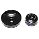�lfilterschl�ssel-Sortiment 14 Gr��en 65 - 100 mm Durchmesser aus Stahl, im Koffer, zum leichten L�sen der �lfilter am Auto, f�r diverse Fabrikate