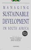 Managing sustainable development in South Africa