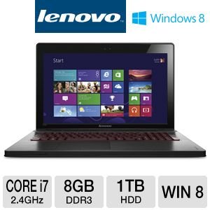 Lenovo IdeaPad Y500 15.6-Inch Laptop (Metal – Dusk Black)