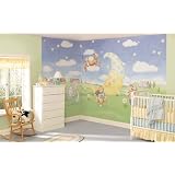 The Cow Jumped Over The Moon Wall Mural by 