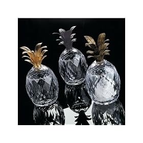 Grainware for William Bounds Hospitality Pineapple Antique Gold Accented Ice Bucket by Grainware for William Bounds