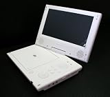 REAL LIFE JAPAN　9インチTFT液晶ＤＶＤプレーヤーホワイト　RV900-WH