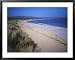The Beach, Oxwich Bay, Gower, Swansea, Wales, United Kingdom Places Framed Art Poster Print by David Hunter, 39x31
