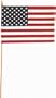 American 12-Inch by 18-Inch Flag