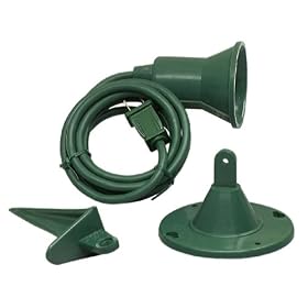 Coleman Cable 05706 18 2 SJTW Green Floodlight Holder by Coleman Cable
