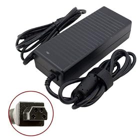 Battpit&trade; New Replacement Laptop / Notebook AC Adapter Charger for Toshiba Satellite A20-04D (15V 8A 120W Laptop Adapter (Fixed H-Tip)) (Ship From Canada)