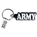 Army Black Knights Mini Black w/ White 'Army' Keychain Image