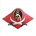PIRATE PLAQUE HANG WALL DECOR SKULL SWORDS JOLLY ROGER