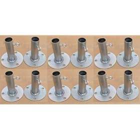 12 Canopy Foot Pads by Import