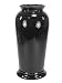 Fiesta Black 566 9-1/2-Inch Monarch Vase
