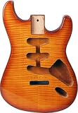 REPL. STRAT  BODY FLAME TOP HONEYBURST