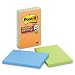 Post-it Super Sticky Notes, 4 x 6-Inches, Assorted Neon Colors, Lined, 3-Pads/Pack