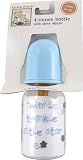 4 oz. Printed Baby Bottle (Latex Nipple), Blue
