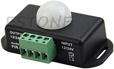 1pc for DC 12V/24V Body Infrared PIR Motion Sensor Switch For LED Light Strip Automatic