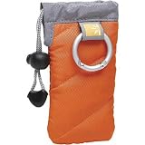 Case Logic Pockets, Small, Nylon Material Belt Loop Pouch for a Variety of Devices, Orange