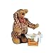 Clemens 34 022 040 - Teddy Betthupfer, gold, mit eingebauter Spieluhr