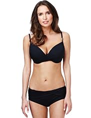 Underwired Ruched Push-Up Bikini Top
