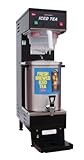 Grindmaster-Cecilware TB3 BREWER with B13T Stainless Steel Fresh Brewed Ice Tea Brewer and Dispenser, 3-Gallon, Black