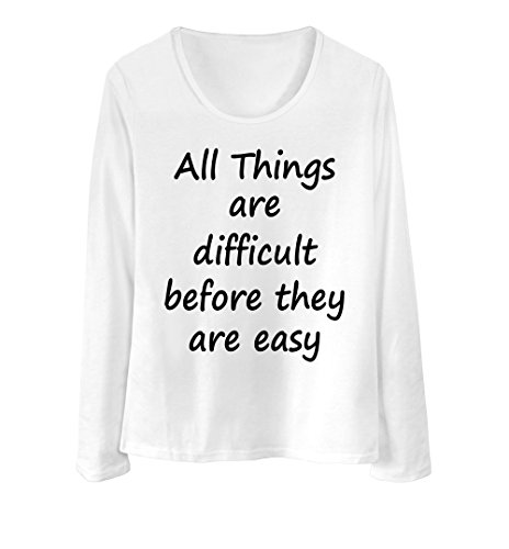 【ノーブランド品】 全9カラー レディース 長袖Tシャツ【英語・メッセージ】