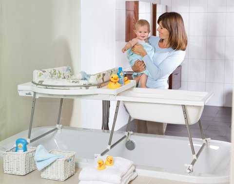 Geuther 4830 018 - Aqualino Bade Wickel Kombination Preisvergleich