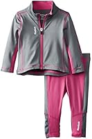 Reebok Baby-Girls Infant Logo Track Set