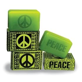 Peace Soap - Organic Aloe Vera, Natural Mint and Herbal Scent - 9-oz Glycerin Bar