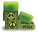Peace Soap - Organic Aloe Vera, Natural Mint and Herbal Scent - 9-oz Glycerin Bar