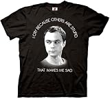 Sheldon I Cry Because People Are Stupid Big Bang Theory T-shirt