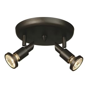 Shuttle - 2 Light Track Spot Mini Pendant Lighting Fixture - Deep Oil Rubbed Bronze -...