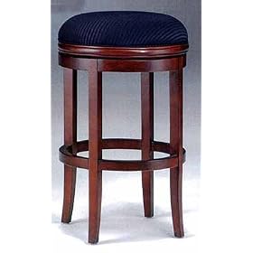 Oak View Cherry Backless Bar Stools 1 Pair 